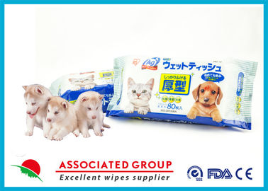 دستمال مرطوب گوش و چشم سگ پت برای سگ گربه با آلوئه ویتامین E برای پوستی سالم و پوششی براق و خوشبو کننده