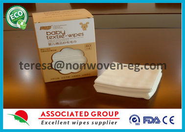 دستمال مرطوب خشک یکبار مصرف غیر بافته شده بدون عطر با جذب بالا Airlaid رنگ سفید