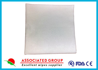 دستمال مرطوب خشک یکبار مصرف 60 ~ 110 Gsm، دستمال مرطوب خشک بیمارستانی با کشش قوی